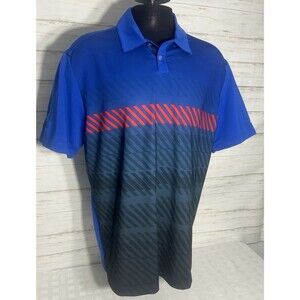 Nike Golf TOUR PERFORMANCE Polo Shirt SIZE XL Men Blue Red Black Shorts Sleeve